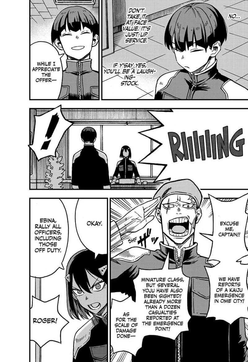 Kaiju No. 8: B-Side Chapter 1 page 32