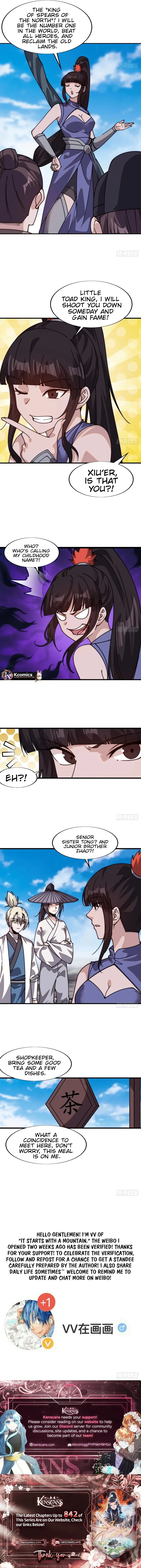 Kaiju Yi Zuo Shan Chapter 825 page 6
