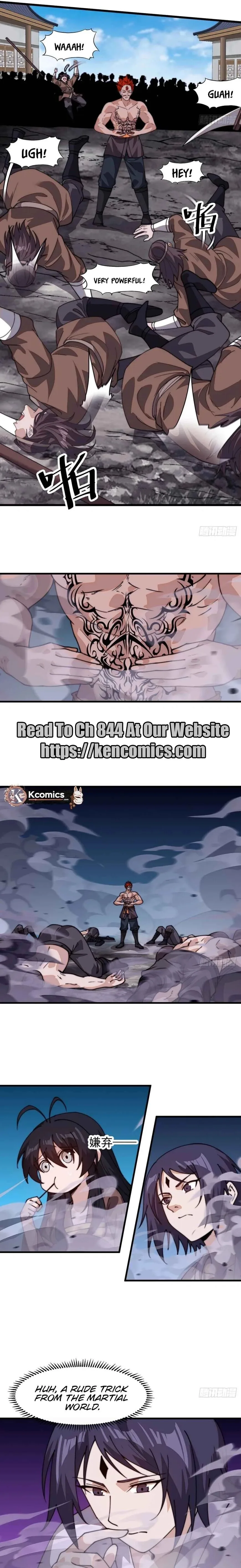 Kaiju Yi Zuo Shan Chapter 826 page 7