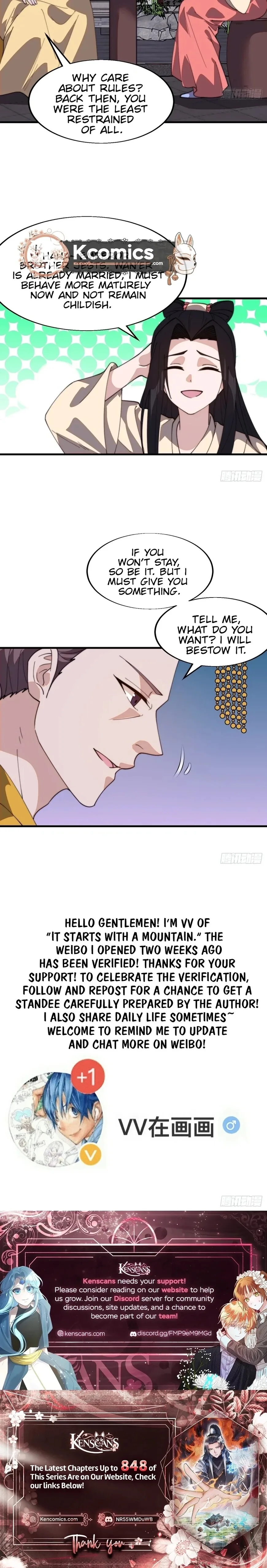 Kaiju Yi Zuo Shan Chapter 828 page 12