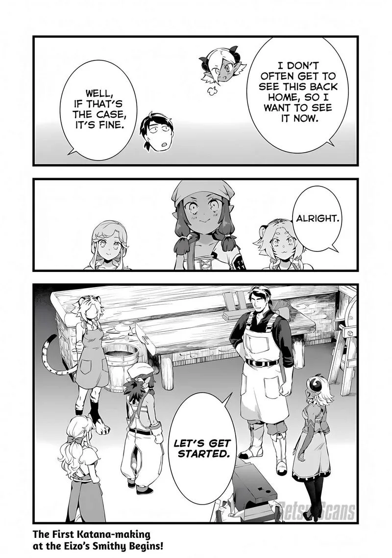 Kajiya de Hajimeru Isekai Slow Life Chapter 23.2 page 19