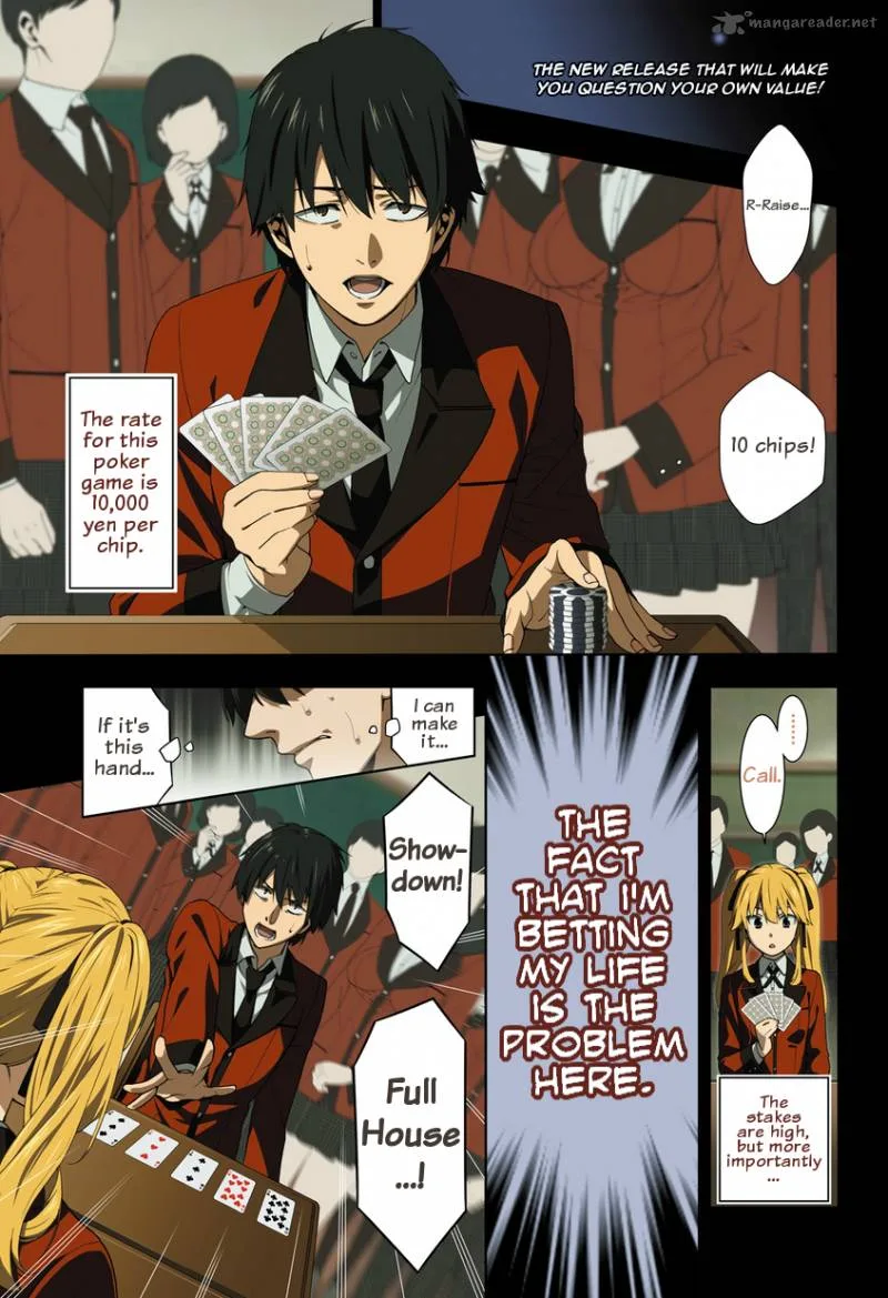 Kakegurui Chapter 1 page 1