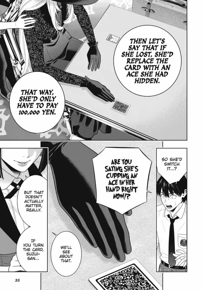 Kakegurui Chapter 109 page 36