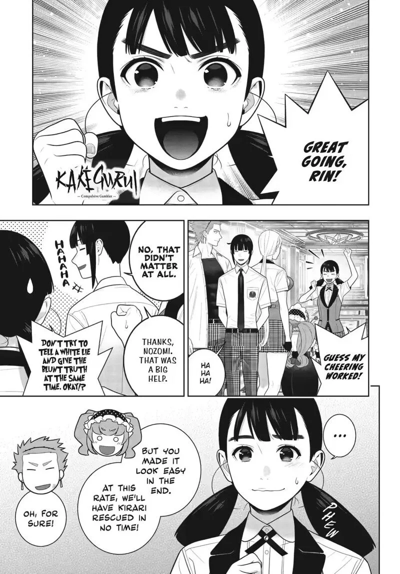 Kakegurui Chapter 127 page 1