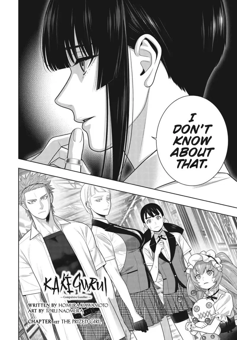 Kakegurui Chapter 127 page 2