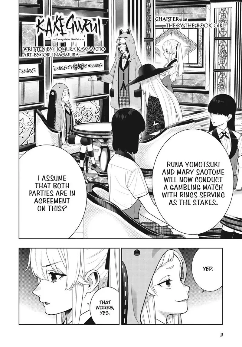 Kakegurui Chapter 128 page 2