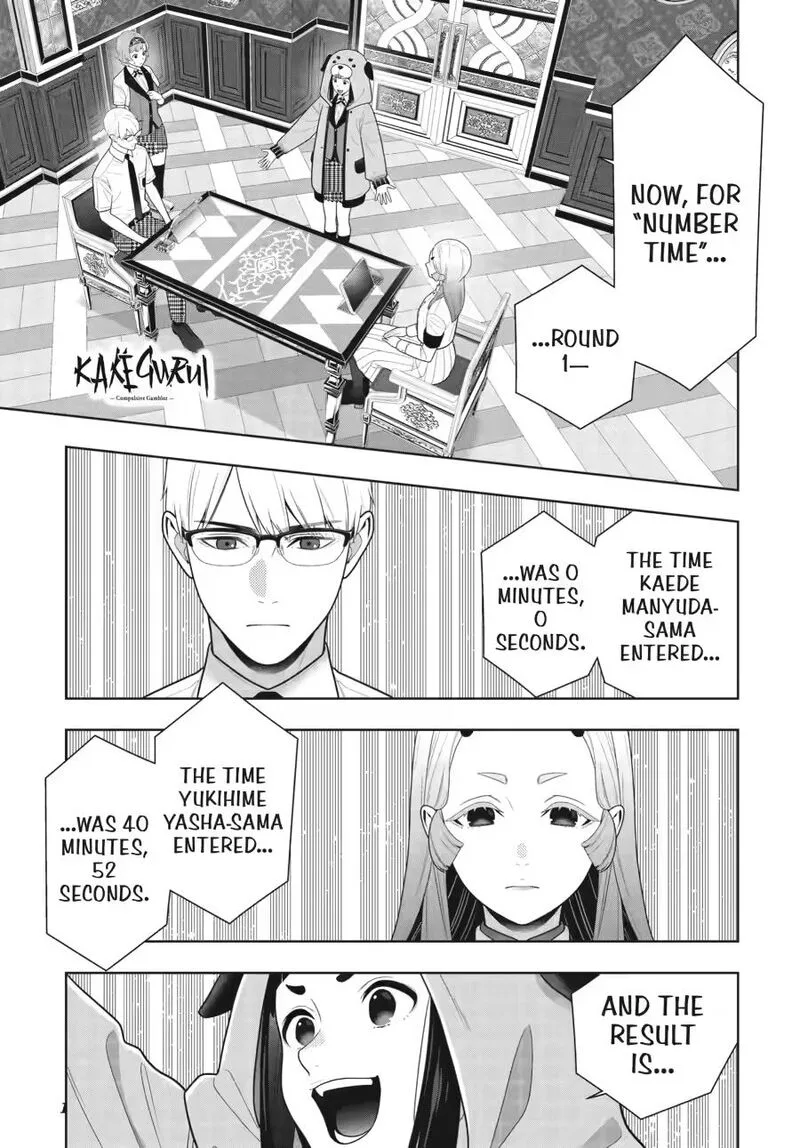 Kakegurui Chapter 131 page 1