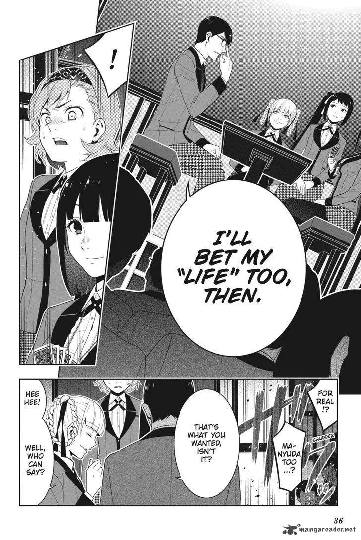Kakegurui Chapter 26 page 36
