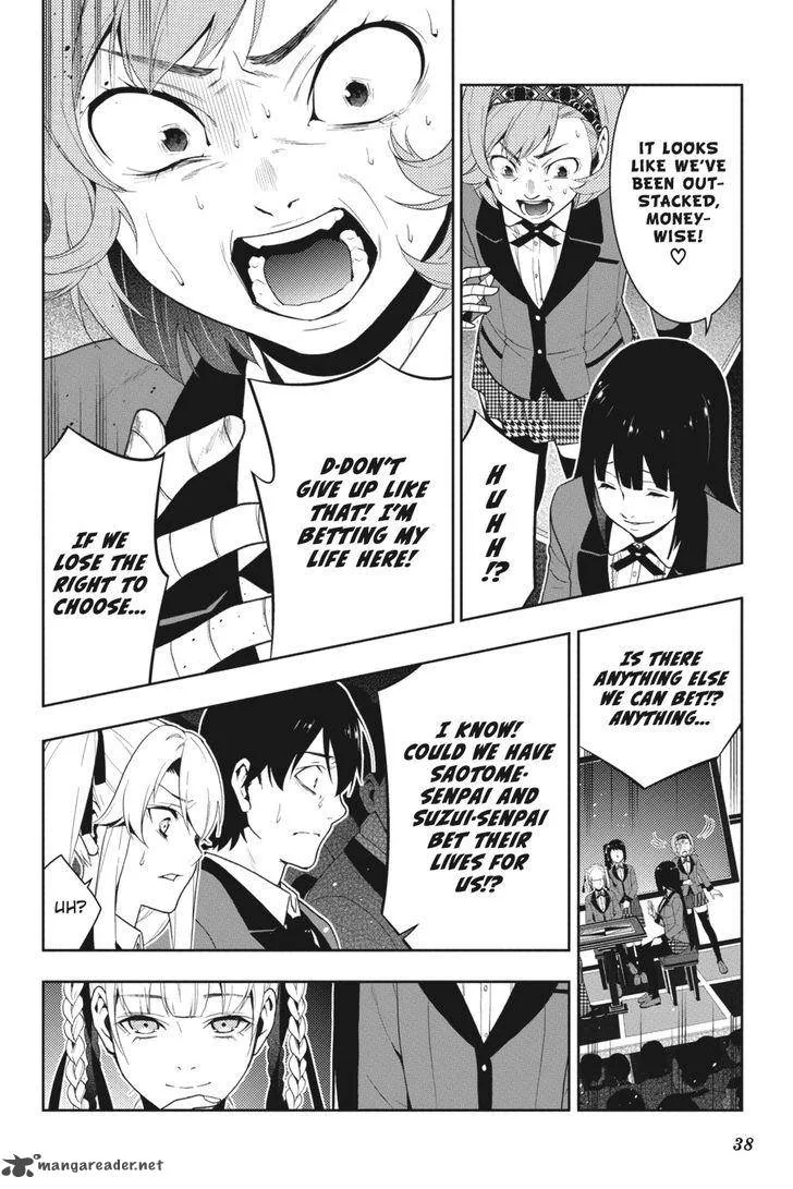 Kakegurui Chapter 26 page 38
