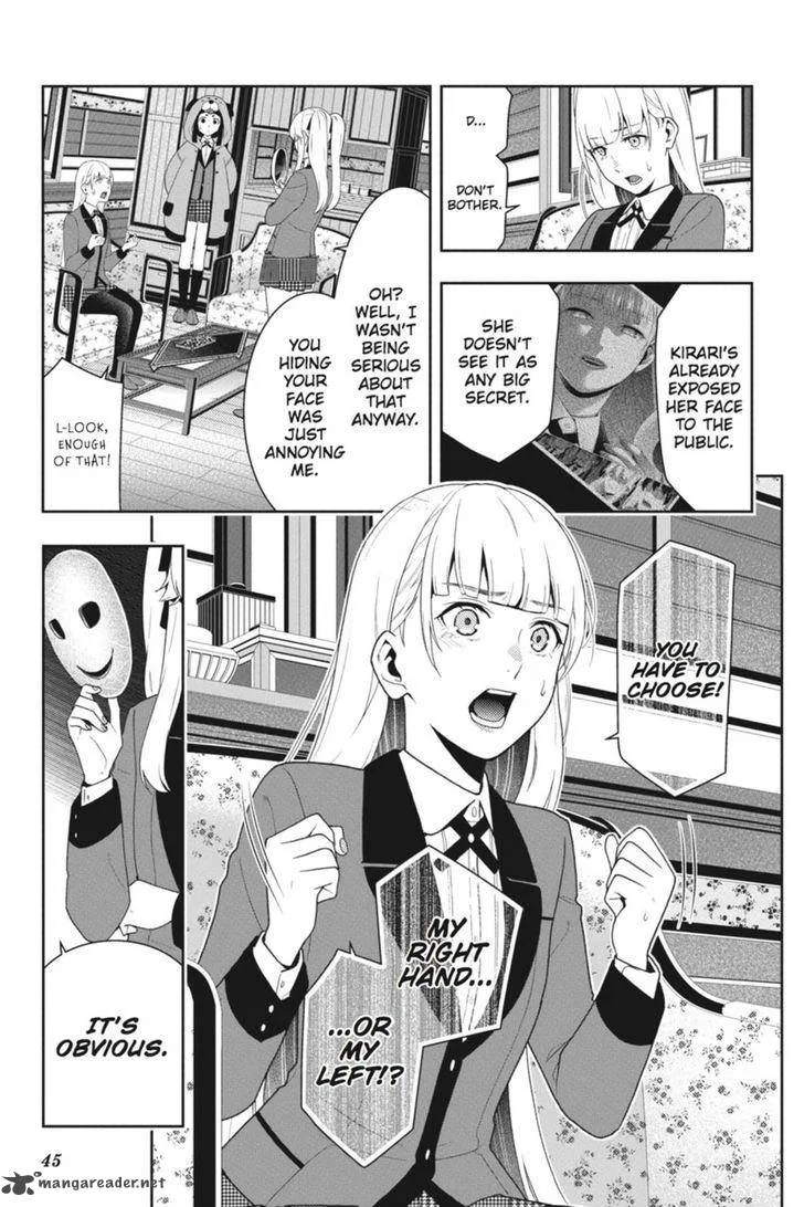 Kakegurui Chapter 40 page 46