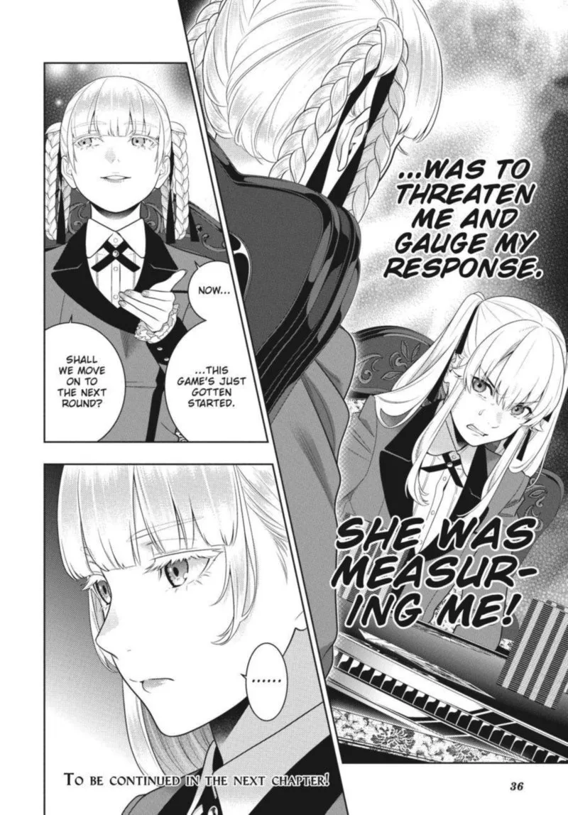Kakegurui Chapter 86 page 36