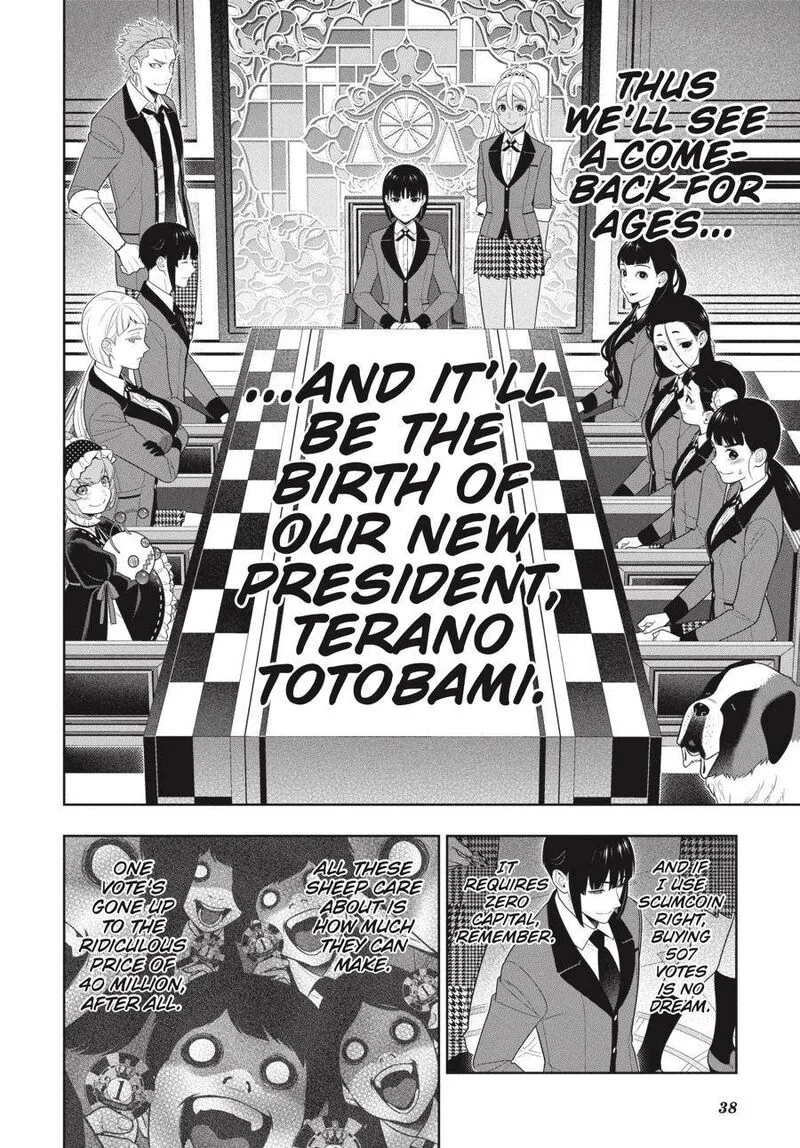 Kakegurui Chapter 90 page 38