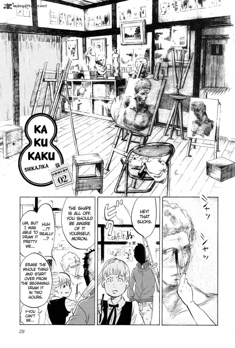 Kakukaku Shikajika Chapter 2 page 2