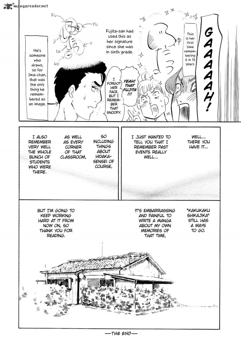 Kakukaku Shikajika Chapter 21 page 26