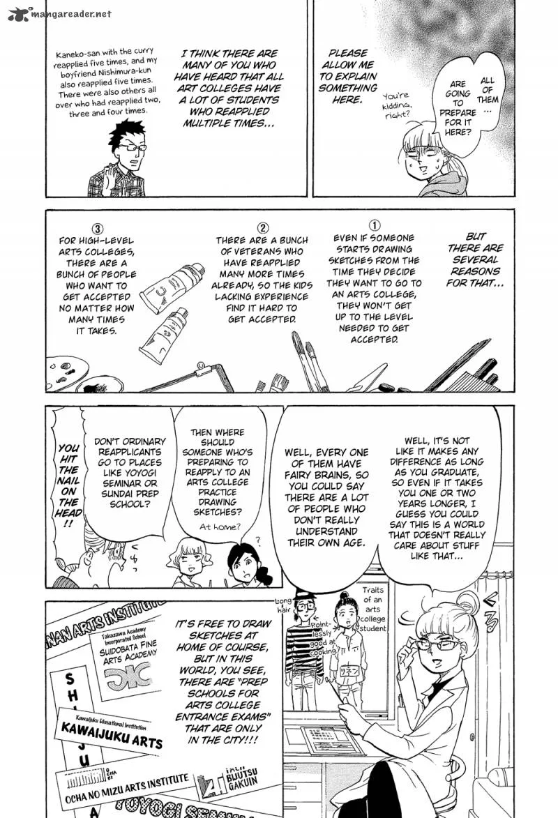 Kakukaku Shikajika Chapter 27 page 12