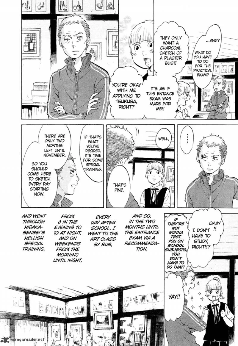 Kakukaku Shikajika Chapter 4 page 10