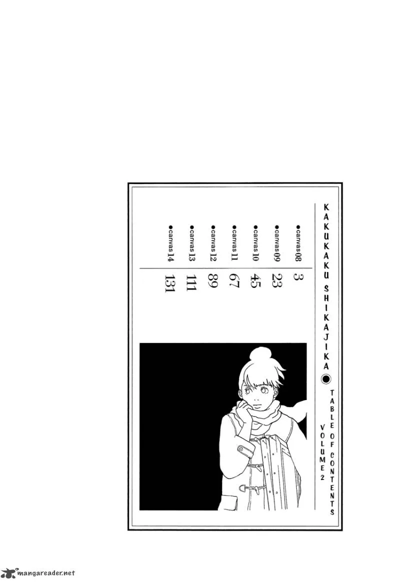 Kakukaku Shikajika Chapter 8 page 3