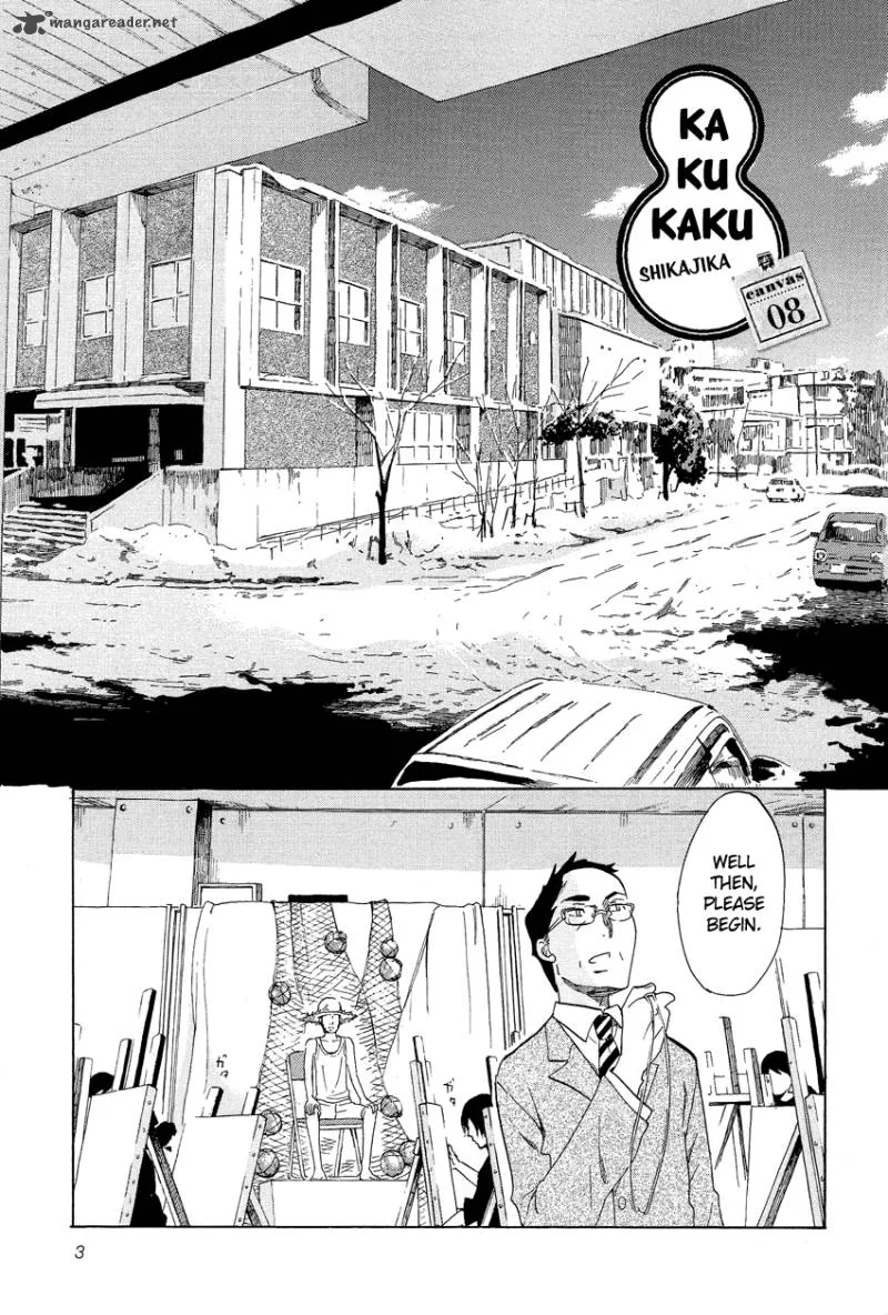 Kakukaku Shikajika Chapter 8 page 4