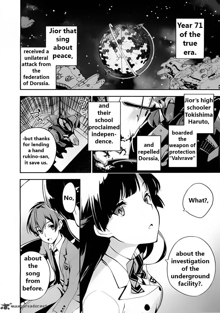 Kakumeiki Valvrave - Ryuusei no Otome Chapter 1 page 4