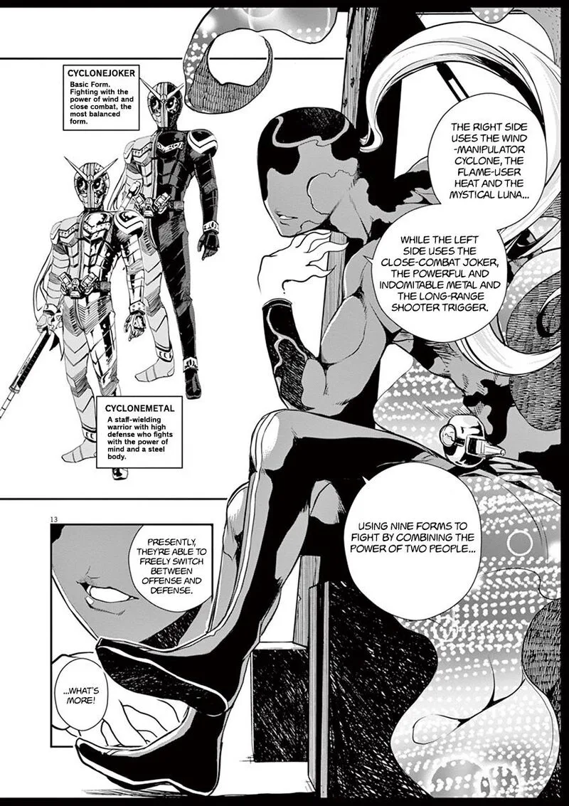 Kamen Rider W: Fuuto Tantei Chapter 10 page 14
