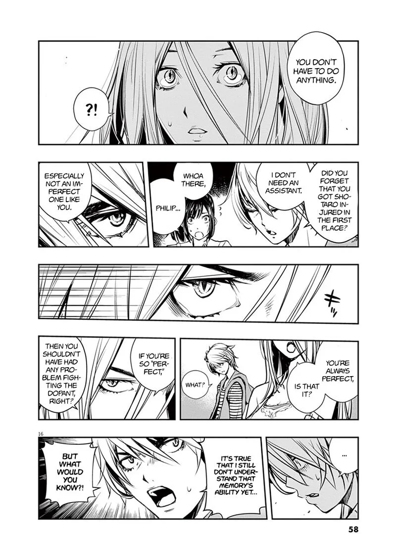 Kamen Rider W: Fuuto Tantei Chapter 11 page 16