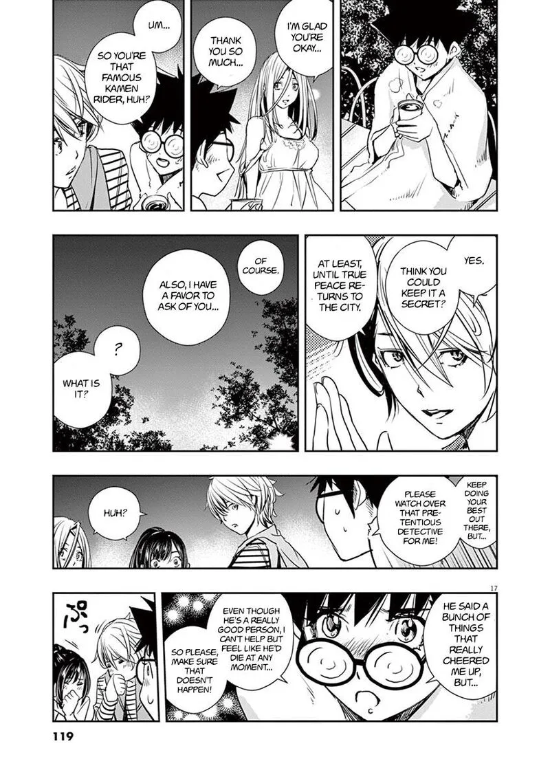 Kamen Rider W: Fuuto Tantei Chapter 14 page 17
