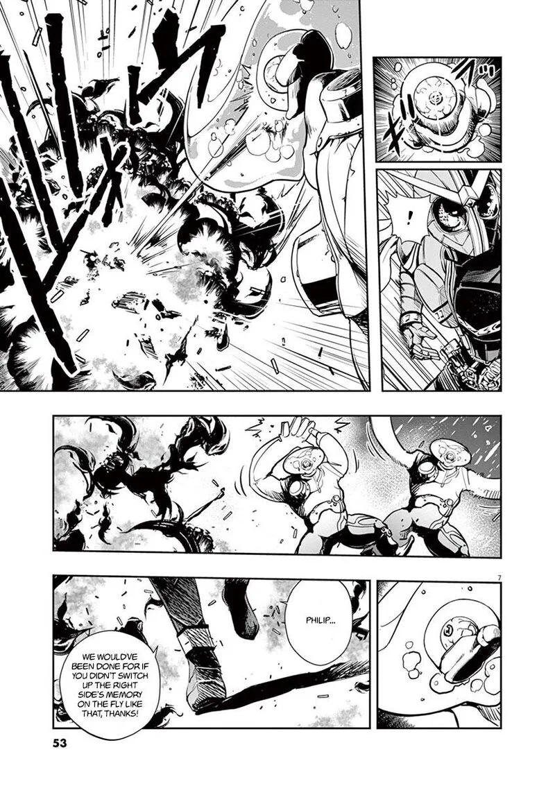 Kamen Rider W: Fuuto Tantei Chapter 21 page 7