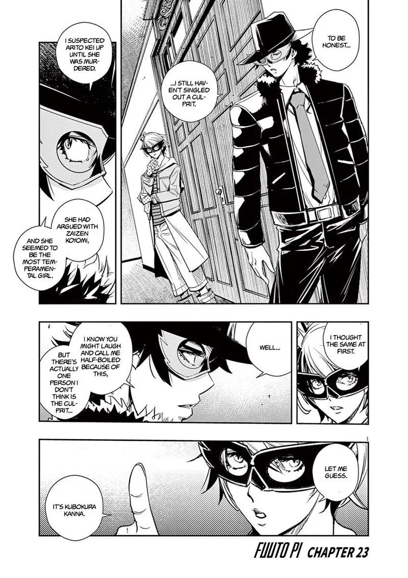 Kamen Rider W: Fuuto Tantei Chapter 23 page 1