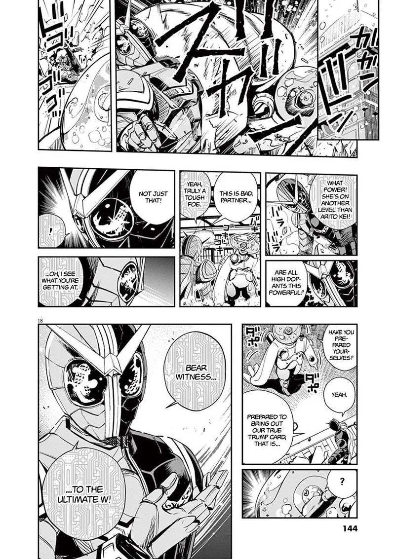 Kamen Rider W: Fuuto Tantei Chapter 25 page 18