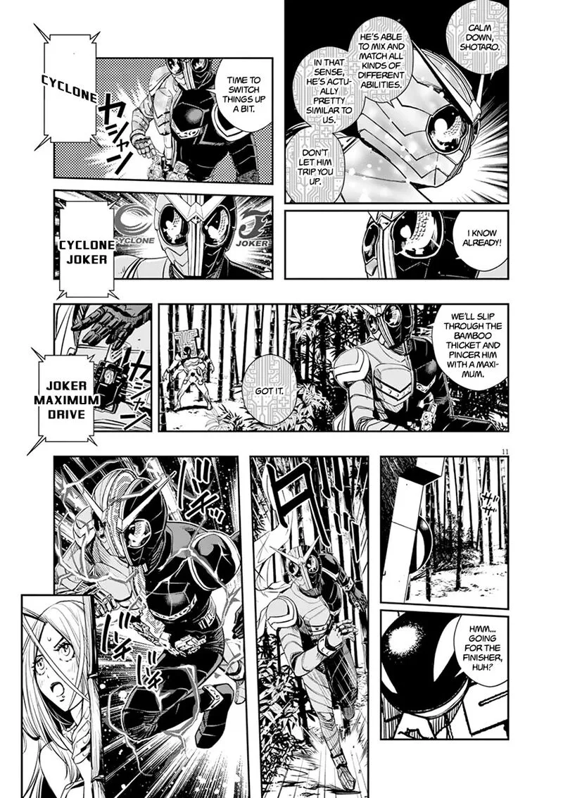 Kamen Rider W: Fuuto Tantei Chapter 31 page 11