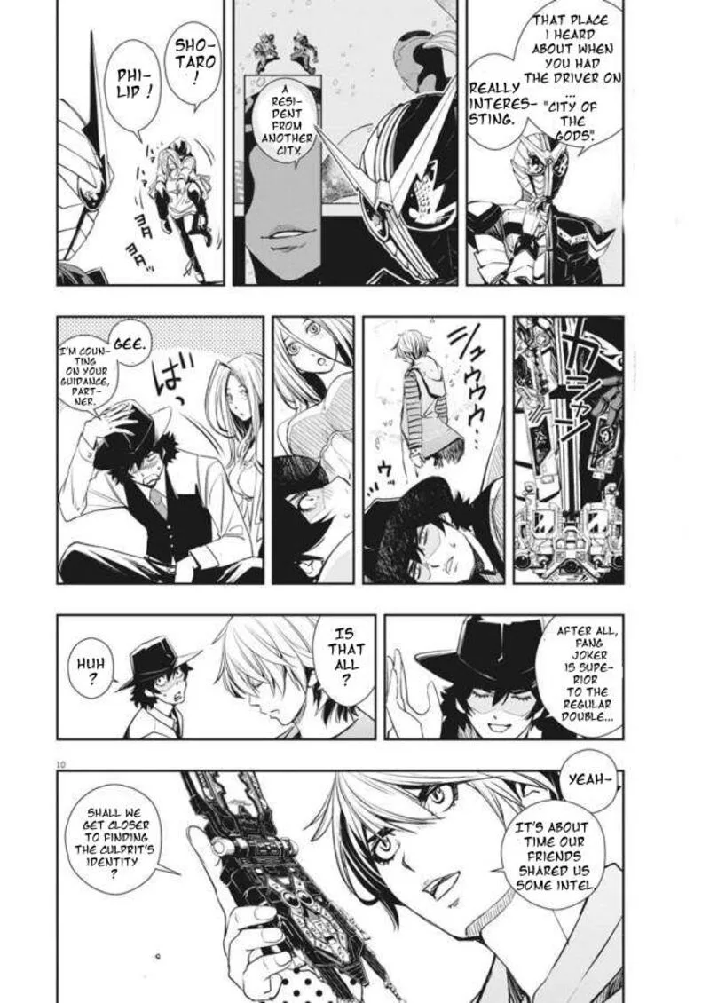 Kamen Rider W: Fuuto Tantei Chapter 32 page 10