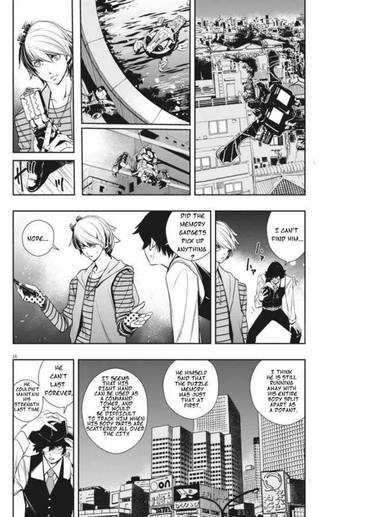 Kamen Rider W: Fuuto Tantei Chapter 33 page 16