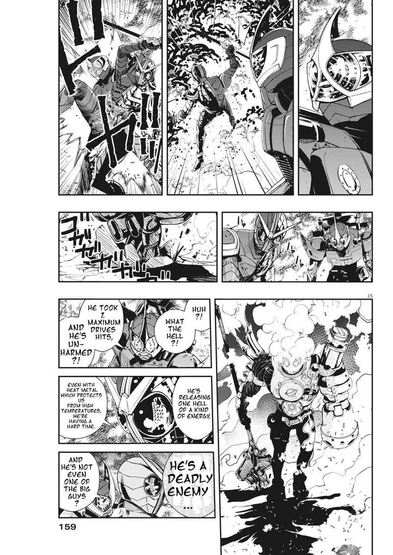 Kamen Rider W: Fuuto Tantei Chapter 40 page 15