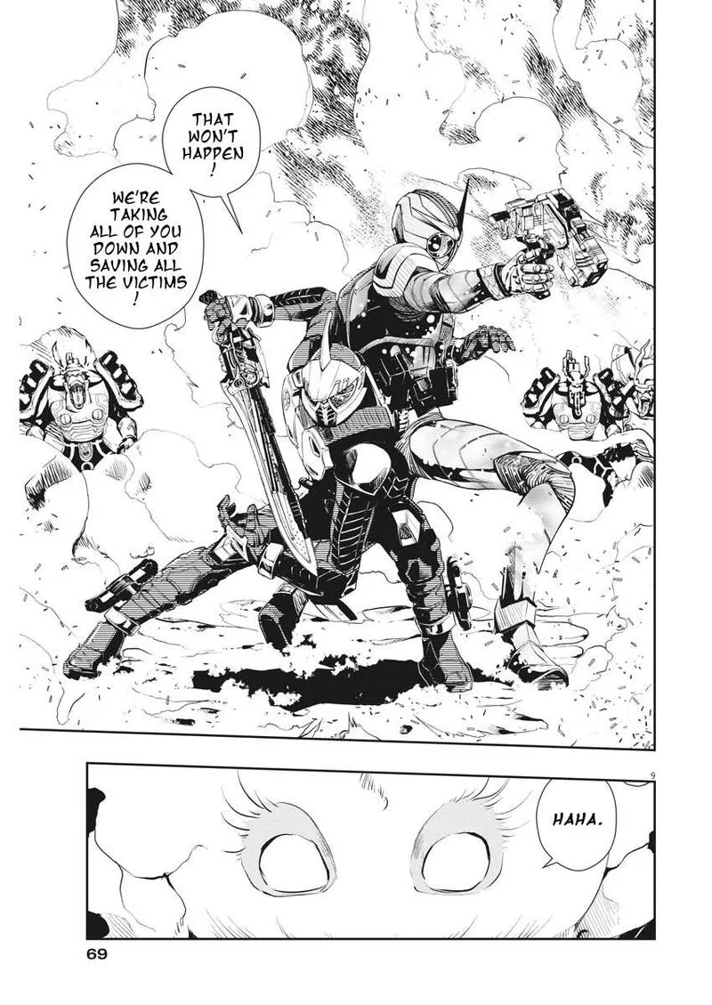 Kamen Rider W: Fuuto Tantei Chapter 42 page 9