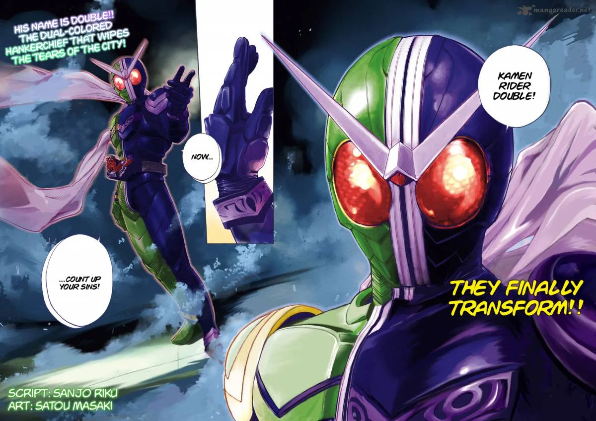 Kamen Rider W: Fuuto Tantei Chapter 6 page 3