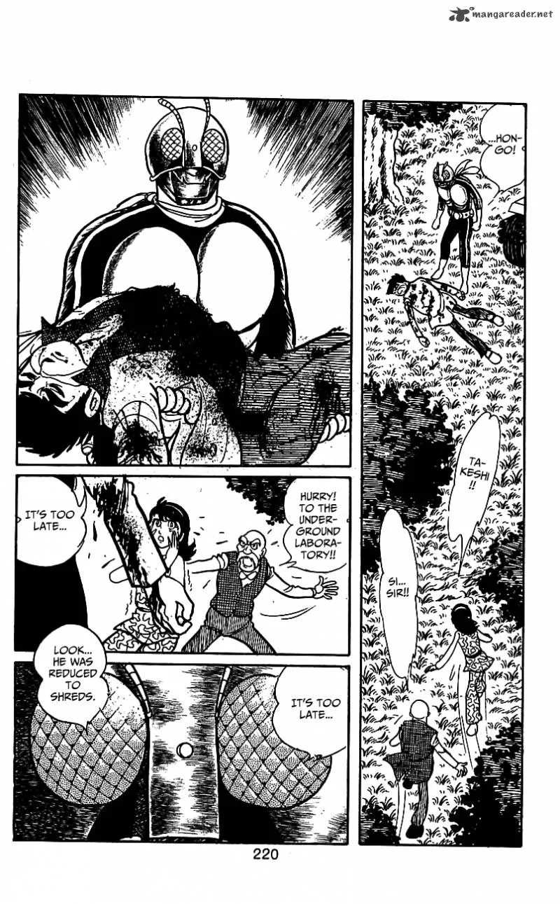 Kamen Rider Chapter 2 page 200