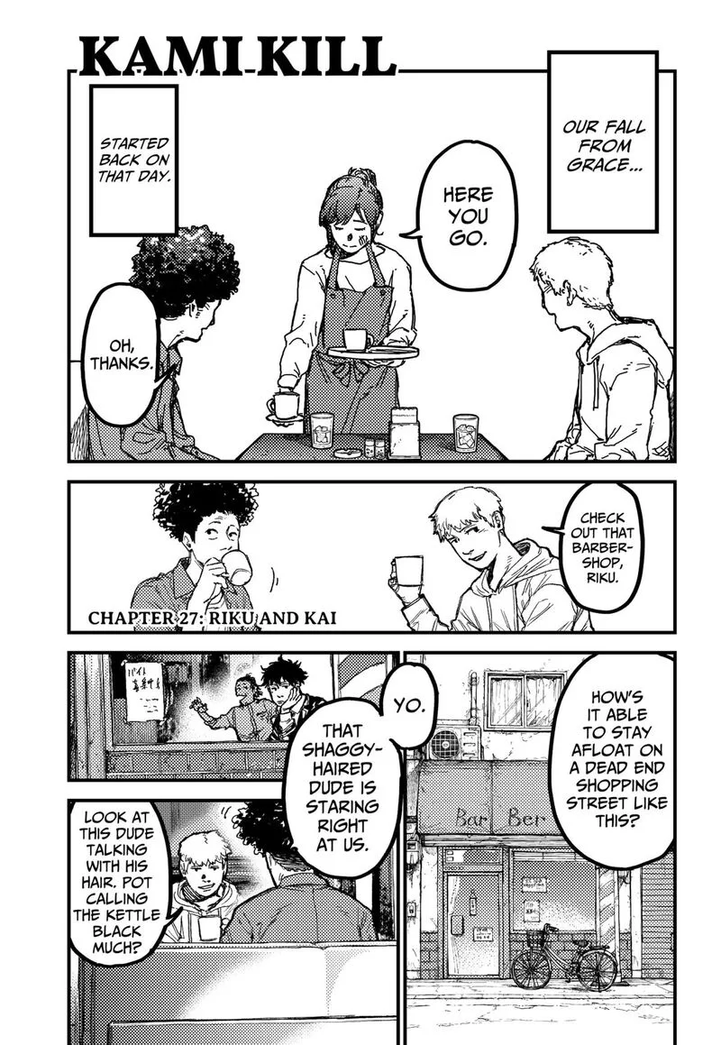 KAMI KILL Chapter 27 page 1