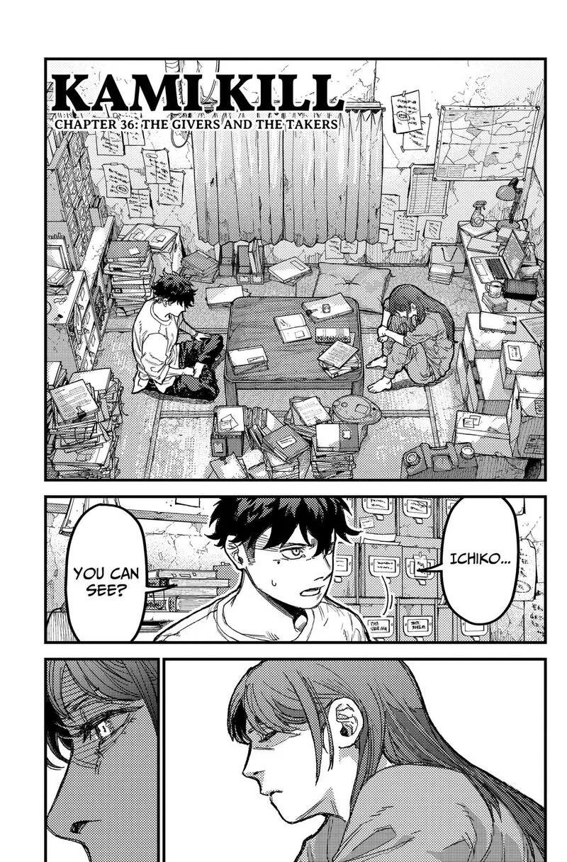 KAMI KILL Chapter 36 page 1