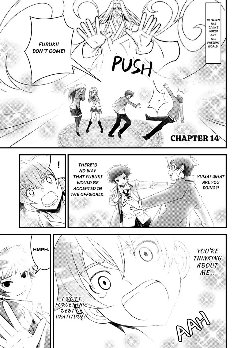Kami-sama ni Kago 2-ninbun Moraimashita Chapter 14 page 1