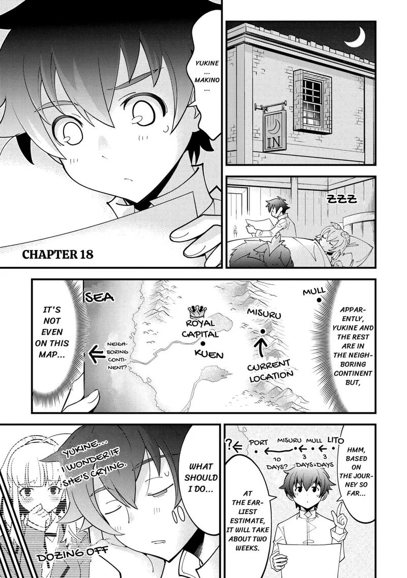 Kami-sama ni Kago 2-ninbun Moraimashita Chapter 18 page 1
