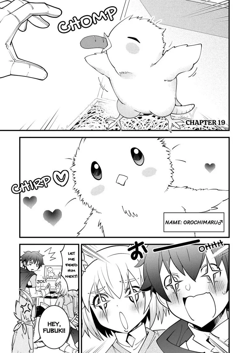 Kami-sama ni Kago 2-ninbun Moraimashita Chapter 19 page 1