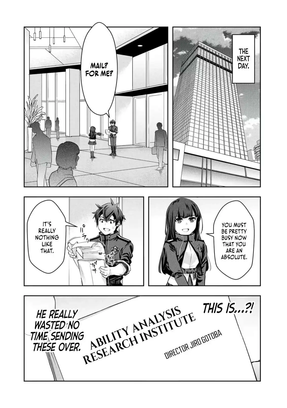 Kamigami no Kennou wo Ayatsurishi Mono ~Nouryoku Suuchi "0" de Sagesumareteiru Ore da ga, Jitsu wa Sekai Saikyou no Ikkaku~ Chapter 40 page 9