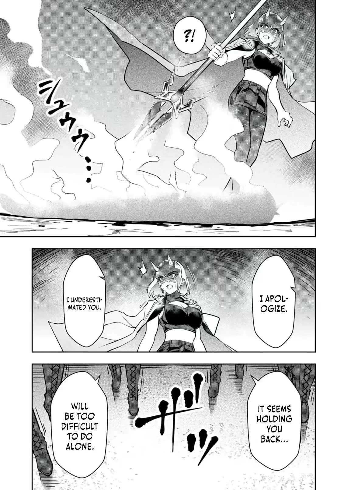 Kamigami no Kennou wo Ayatsurishi Mono ~Nouryoku Suuchi "0" de Sagesumareteiru Ore da ga, Jitsu wa Sekai Saikyou no Ikkaku~ Chapter 41 page 22