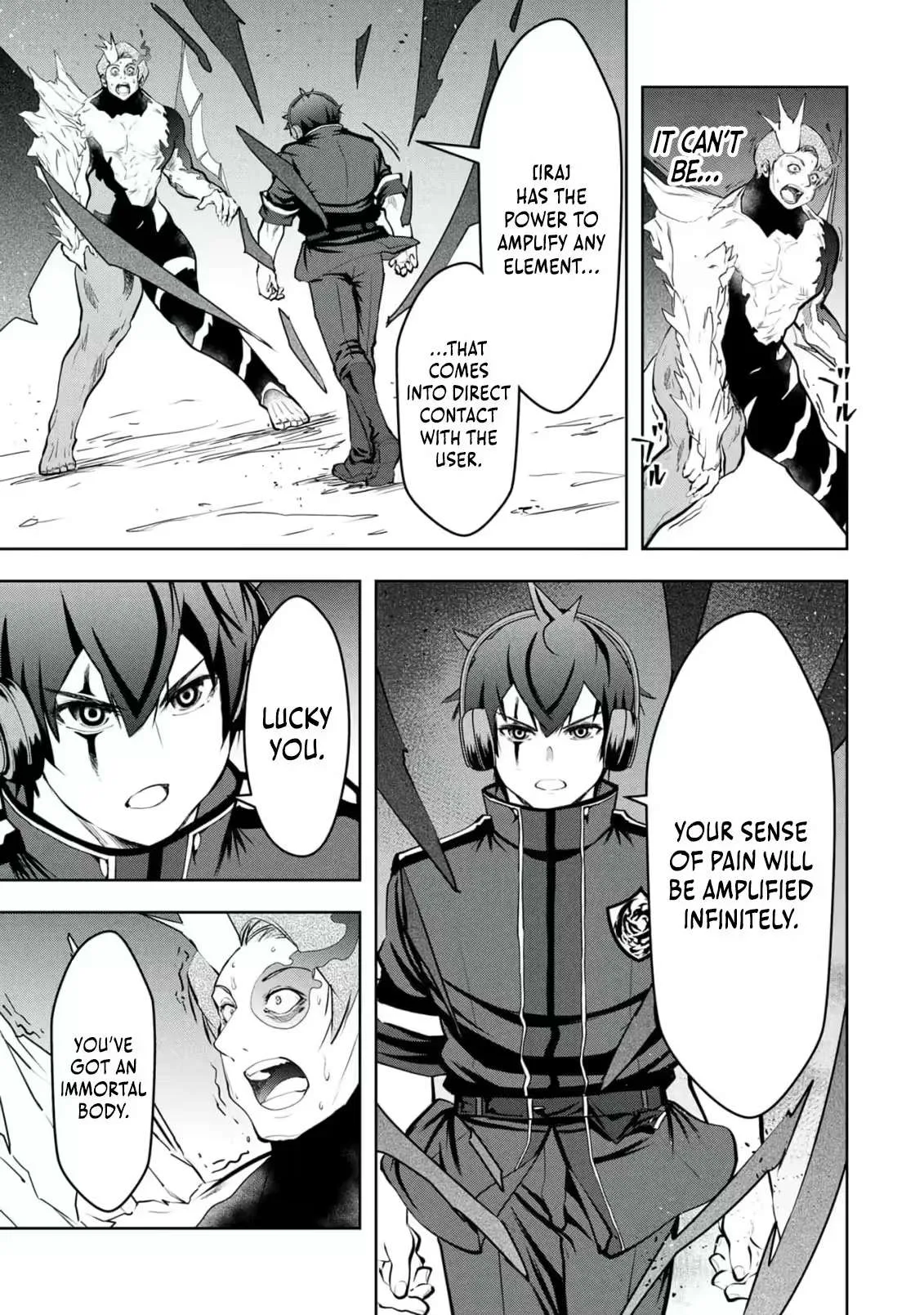 Kamigami no Kennou wo Ayatsurishi Mono ~Nouryoku Suuchi "0" de Sagesumareteiru Ore da ga, Jitsu wa Sekai Saikyou no Ikkaku~ Chapter 44 page 22