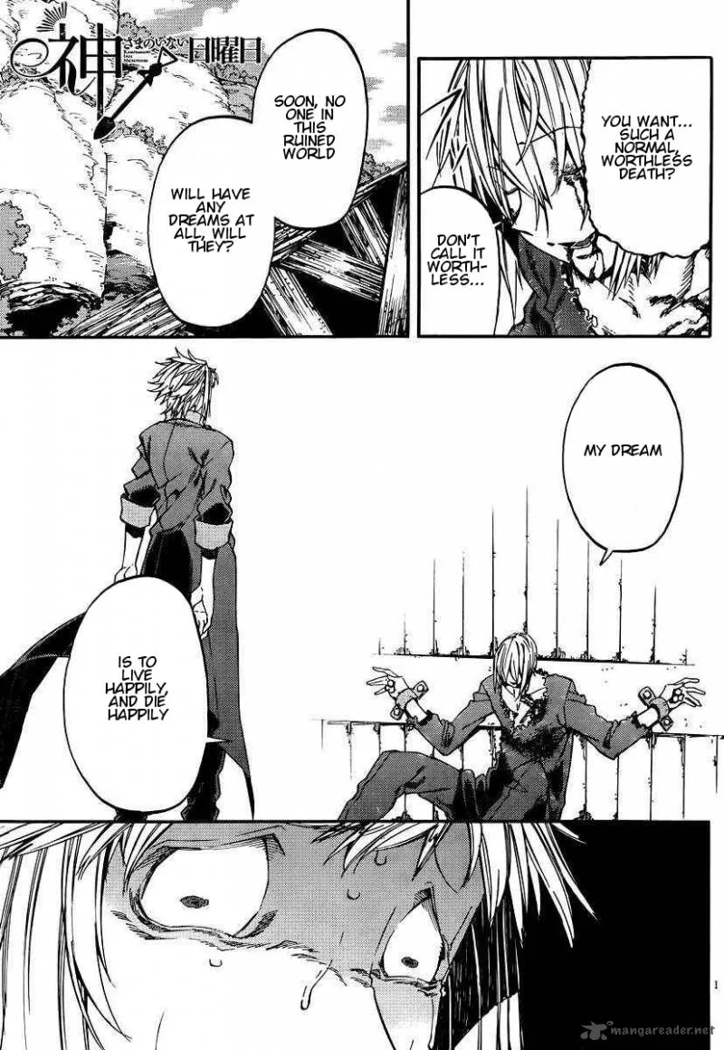 Kamisama no Inai Nichiyoubi Chapter 19 page 1