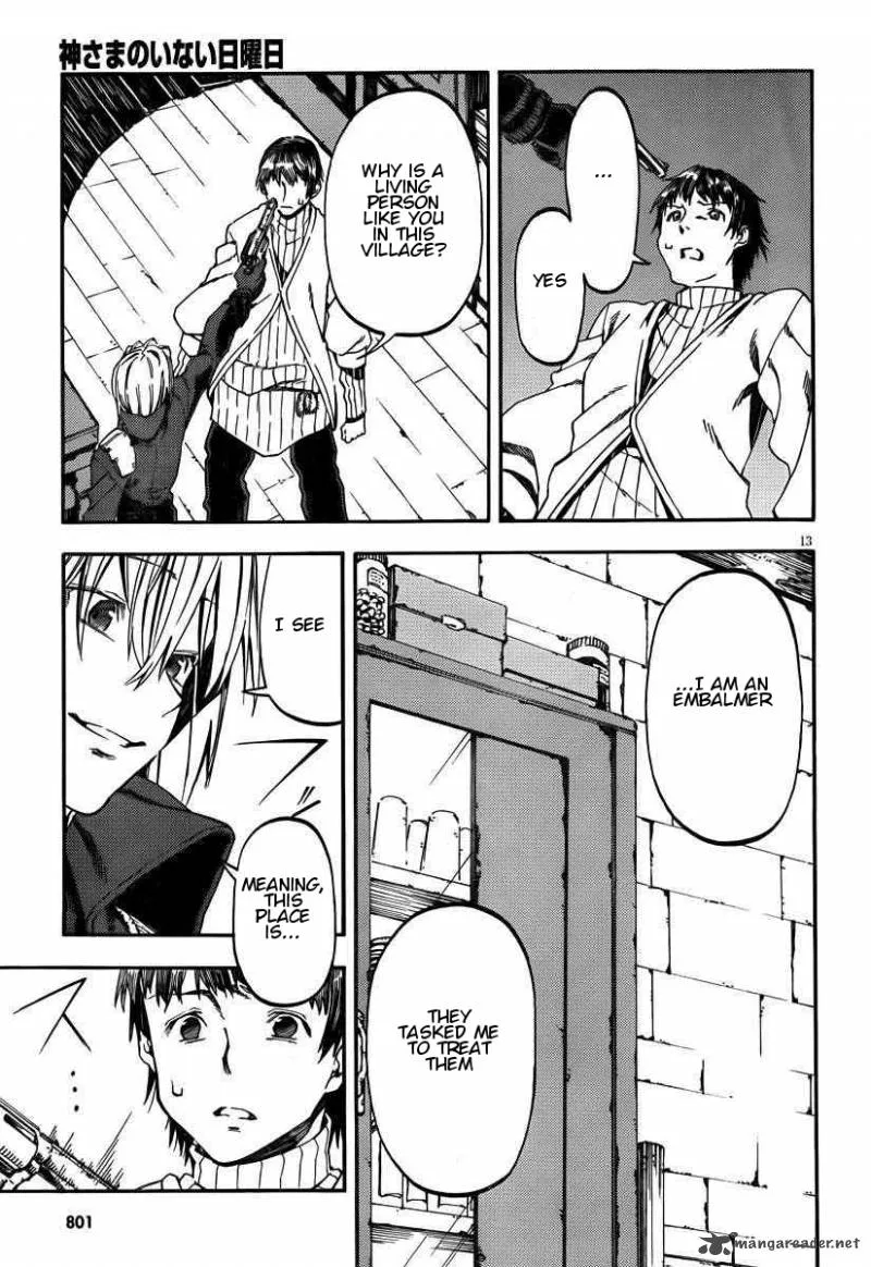 Kamisama no Inai Nichiyoubi Chapter 22 page 14