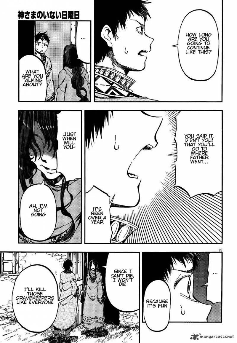 Kamisama no Inai Nichiyoubi Chapter 25 page 23
