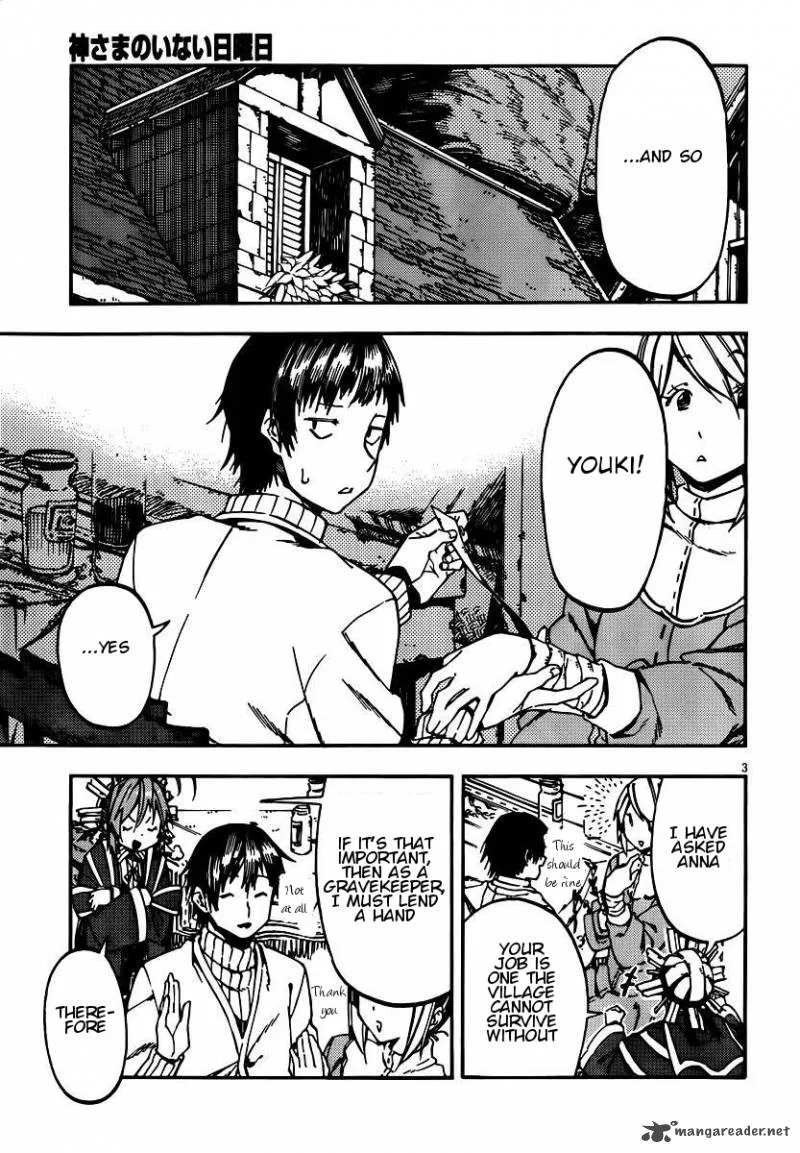 Kamisama no Inai Nichiyoubi Chapter 27 page 3