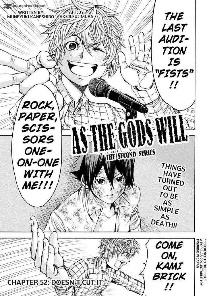 Kamisama no Iutoori II Chapter 52 page 1
