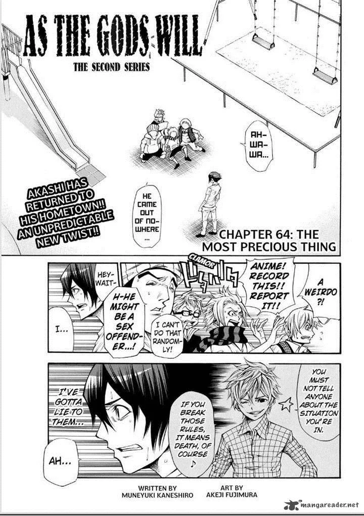 Kamisama no Iutoori II Chapter 64 page 1